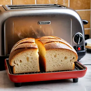 Рецепт Тост с тыквенным муссом и грецкими орехами - Обжарка тостов