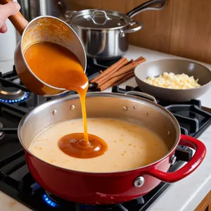 Рецепт Тосты с яблоком и карамельным соусом - Приготовление карамельного соуса