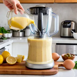Рецепт Цезарь с курицей и пармезаном - Приготовление соуса
