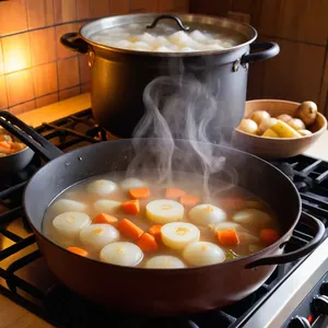 Рецепт Уха из осетра с шампанским и укропом - Приготовление бульона
