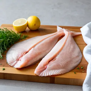 Рецепт Варёный морской язык с апельсином и эстрагоном - Подготовка морского языка