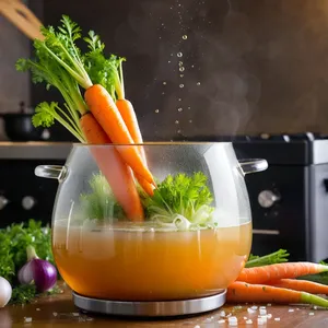 Рецепт Варёный палтус с грейпфрутом и розмарином - Приготовление ароматного бульона