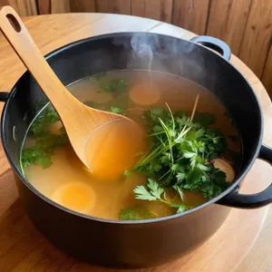 Рецепт Варёный палтус с лемонграссом и кинзой - Приготовление ароматной основы