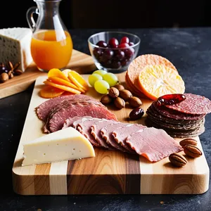 Рецепт Вяленая говядина с медом и можжевельником - Подача и хранение