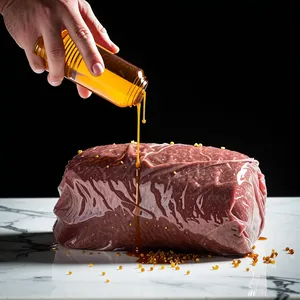Рецепт Вяленая говядина с медом и мускатным орехом - Маринование говядины