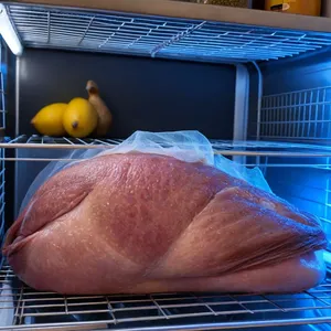 Рецепт Вяленая утиная грудка с апельсиновой цедрой и тимьяном - Финальная просушка