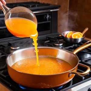 Рецепт Запеченная утка с апельсиновым глазуром - Приготовление глазури