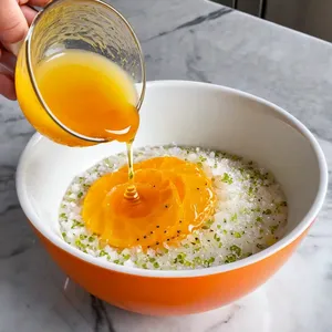 Рецепт Запечённая морковь с апельсиновой цедрой и фенхелем - Приготовление заправки