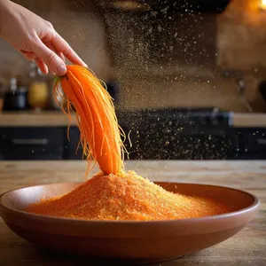 Рецепт Запечённая морковь с апельсиновой цедрой и фенхелем - Добавление фенхеля