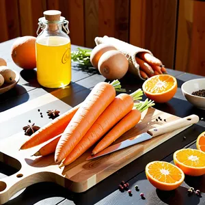 Рецепт Запечённая морковь с апельсиновым соком и зирой - Подготовка ингредиентов