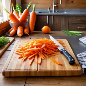 Рецепт Запечённая морковь с кленовым сиропом и розмарином - Подготовка моркови