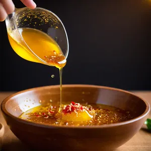 Рецепт Запечённая морковь с мёдом и чили - Приготовление соуса