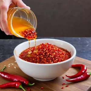 Рецепт Жареные баклажаны с медом и чили - Приготовление соуса