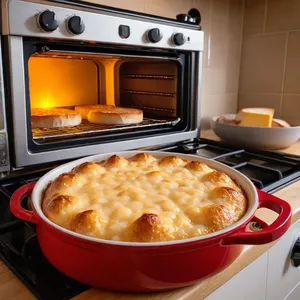 Рецепт Жюльен с грибами и копченой курицей под сырной корочкой - Запекание