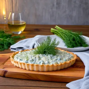 Рецепт Жюльен с лососем и сыром дор блю - Подача