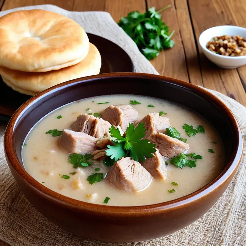 Рецепт Харчо с индейкой и черносливом