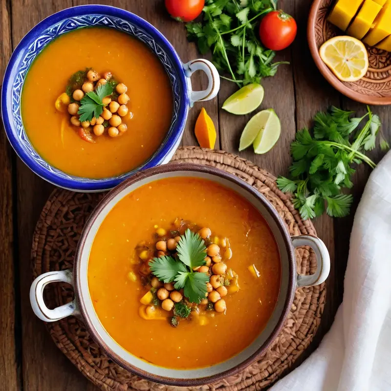 Рецепт Харира с бараниной и манго