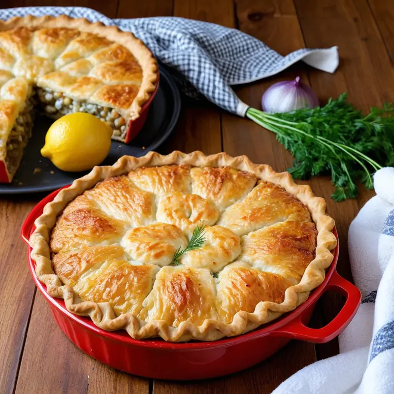 Рецепт Рыбный пирог с сазаном и луком