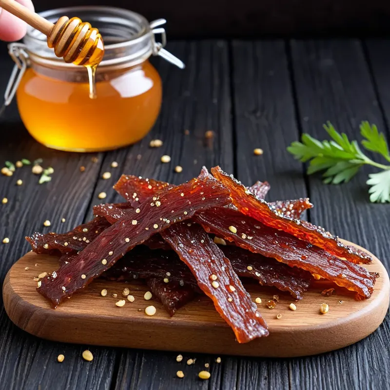 Рецепт Вяленая говядина с медом и кориандром