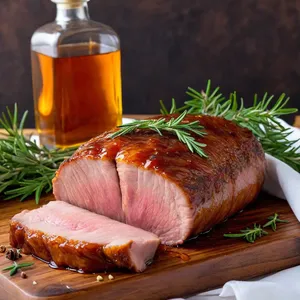Буженина с виски и мёдом в дубовой корочке