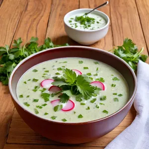 Чалоп с редисом и кинзой