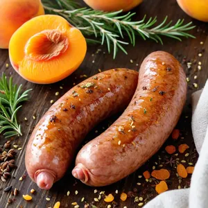 Домашняя колбаса с абрикосом и кумином