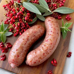 Домашняя колбаса с барбарисом и шалфеем