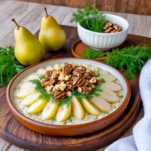 Форшмак с грушей и грецкими орехами