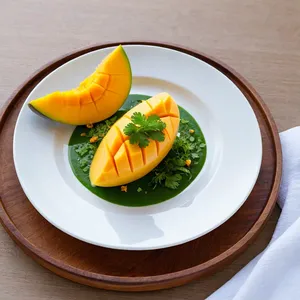 Форшмак с манго и кинзой