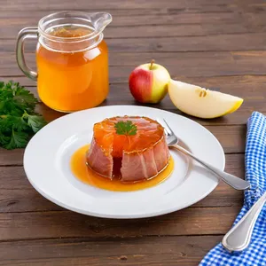 Холодец из свиных ножек с яблочным уксусом и медом