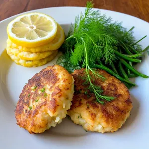 Котлеты из минтая с укропом и чесноком