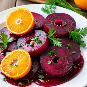 Маринованная свекла с апельсином и гвоздикой