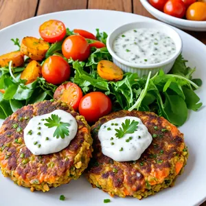 Овощные котлеты с морковью и чечевицей