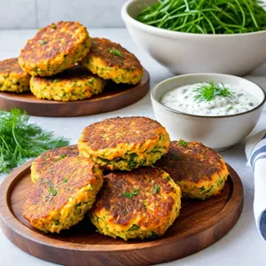Овощные котлеты с морковью и кабачком