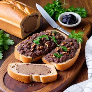 Паштет из говядины с черносливом и грецкими орехами