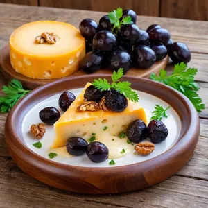 Сырные бризоли с черносливом и грецким орехом